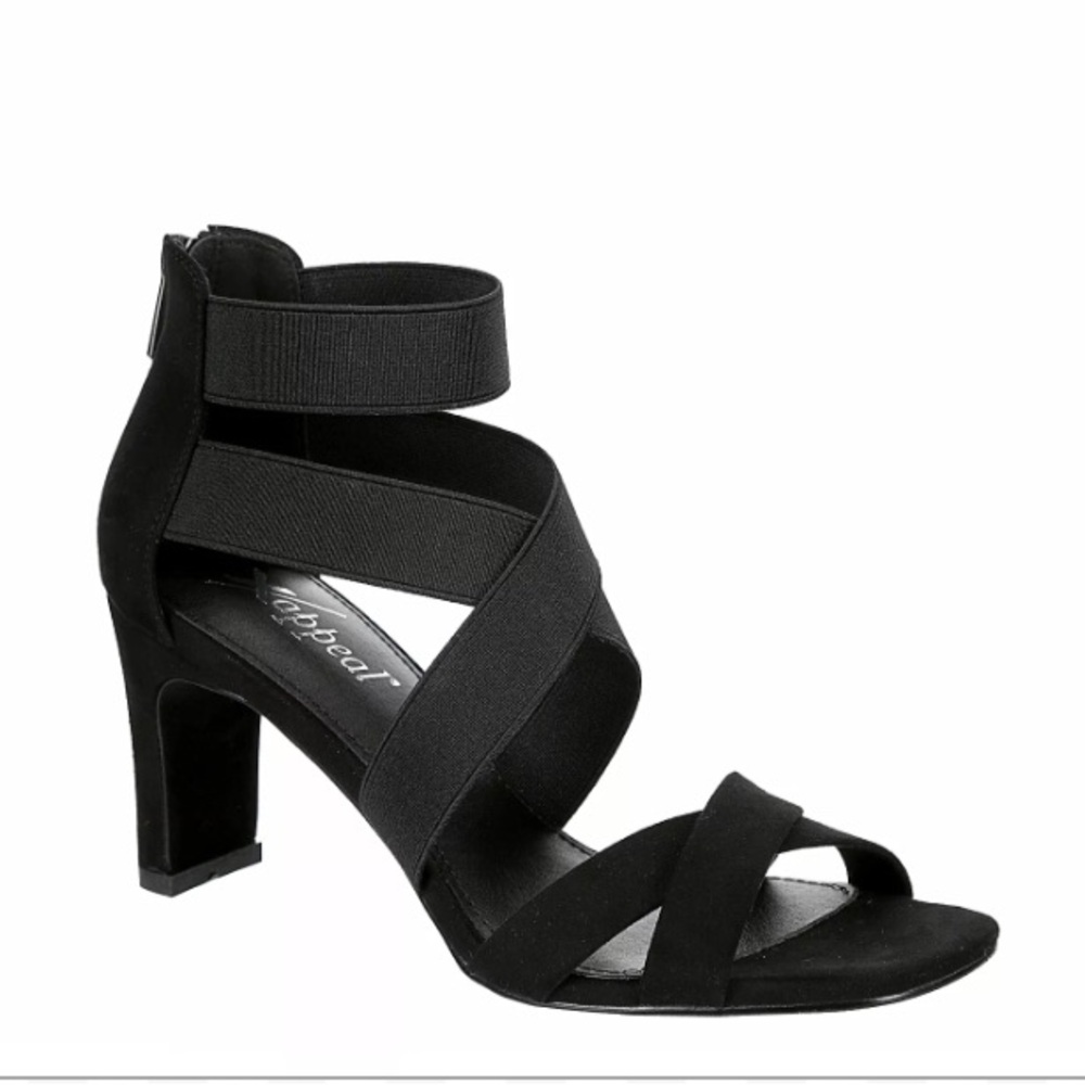 Xappeal Black Chunky Heel Sandals